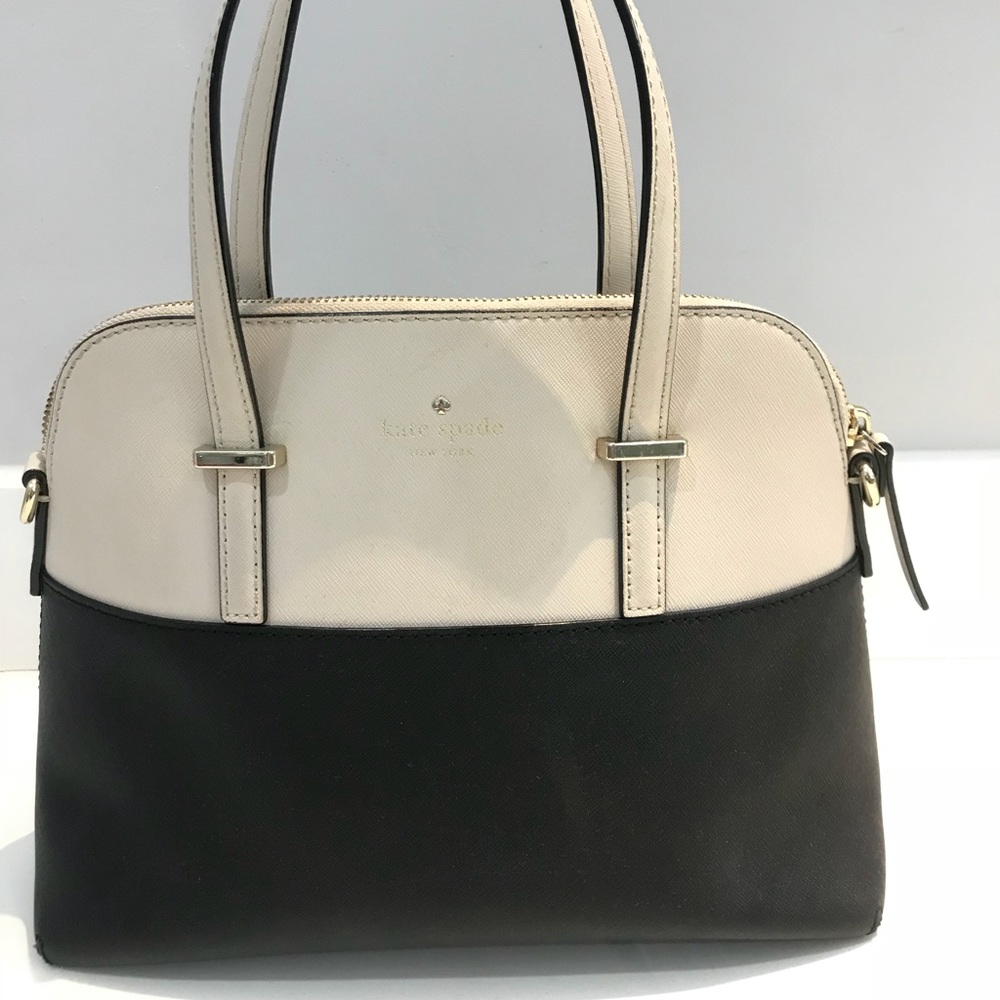 Kate Spade Carli Grove Street Leather Satchel